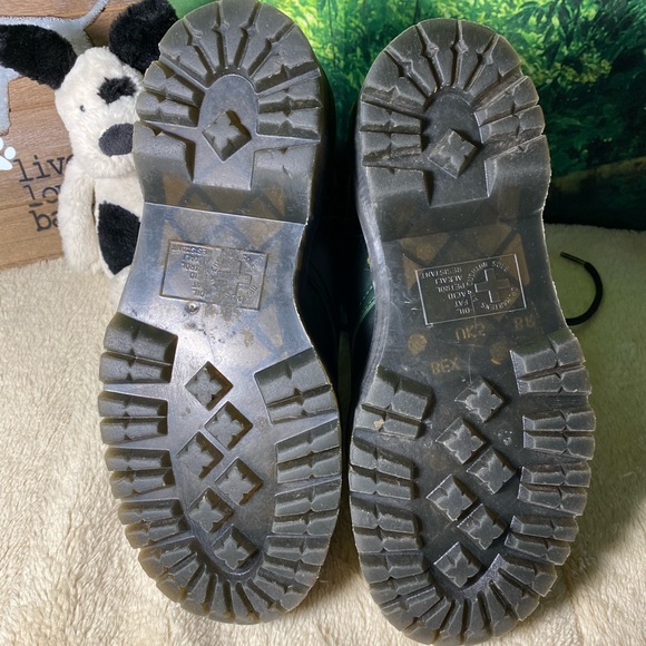 SOLD SOLD Dr Martens JADON w/green leather boots💚 - Picture 7 of 8